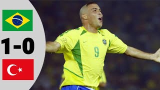 Brazil vs Turkey 10  Extended Highlight and Goals World Cup 2002 HD [upl. by Gnay]