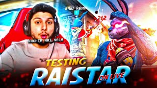 Finally 😍 RaiStar Joined NG 😱  1VS6 Testing on Live 🤷‍♂️  raistar nonstopgaming [upl. by Narod900]