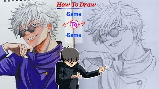 Anime Drawing Tutorial For Beginners  Outline Drawing Tutorial step by step [upl. by Eanrahc]