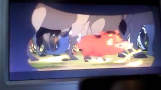 The Lion King 1 12 2004  Pride RockPumbaa farts clip  YouTube Videos [upl. by Dnob]