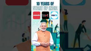 India completed 10 years of Made in India by PM Modi with 148 lakhs startup makeinindia pmmodi [upl. by Anatollo]