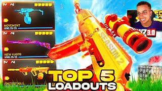 TOP 5 NEW META LOADOUTS in Warzone Season 2 Best Class Setups [upl. by Voletta174]