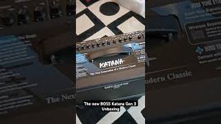 Boss Katana Gen 3  Unboxing [upl. by Eedoj]