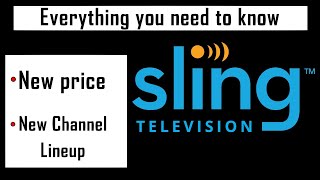 Breakdown of Sling TVs price and channel lineup changes [upl. by Ahsemo]