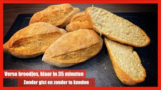 Broodjes in 35 minuten  KOKEN MET GUNTHER [upl. by Kayley]