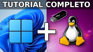 🐧 Instalar UBUNTULINUX  Dual Boot junto a WINDOWS [upl. by Ruhtracm]