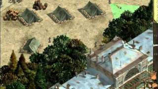 Lets Play  Commandos  Beyond the Call of Duty  11  The Compound [upl. by Middlesworth785]