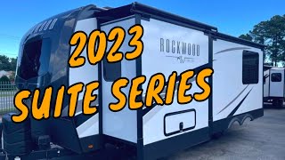 NEW 2023 FOREST RIVER ROCKWOOD SIGNATURE 8262RBS TRAVEL TRAILER Dodd RV Washer Dryer Suite Series [upl. by Alaet]