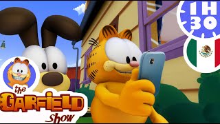 😹 Garfield mocks Jon and films him 📱 Compilación de episodios graciosos [upl. by Falzetta466]