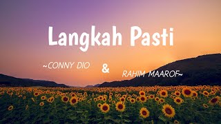 Langkah Pasti  Conny Dio amp Rahim Maarof  Lirik [upl. by Collis]