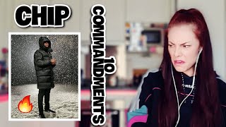 CHIP  10 COMMANDMENTS  UK REACTION 🤯🤯💥🔥🔥 Stormzy diss Ghetts send [upl. by Irmgard67]