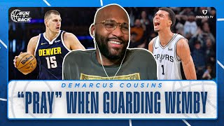 Demarcus Cousins on How You Defend Victor Wembanyama amp Top 5 Centers in NBA [upl. by Noremak]