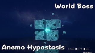 Genshin Impact World Boss Anemo Hypostasis [upl. by Kerstin464]