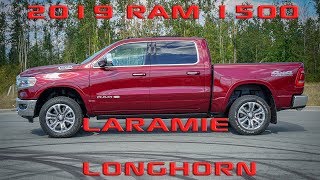 2019 Ram 1500 Laramie Longhorn 4x4 OffRoad package quick take [upl. by Rema]