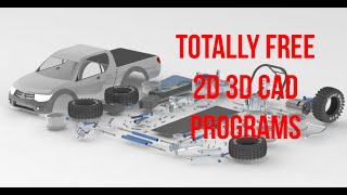 Best Free 2D 3D Cad Programs [upl. by Rialb]