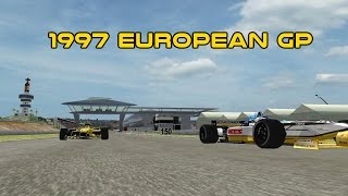 F1 Challenge 1997  European GP Jerez [upl. by Evvy653]