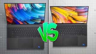 Dell XPS 15 9510 VS Dell XPS 17 9710 Is Bigger BETTER [upl. by Ettenahc]