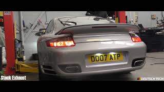 Porsche 997 Turbo w Capristo Exhaust System [upl. by Chita209]