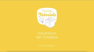 TonieTutorials Toniebox installieren mit Codewort quotIgelquot [upl. by Hultin]