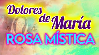 🌹Rosario Rosa Mística DOLORES DE MARIA martes y viernes [upl. by Clark]