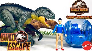 Mattel Camp Cretaceous Scorpios Rex Danger Pack Review Kenji Jurassic World Dino Escape [upl. by Corneille975]