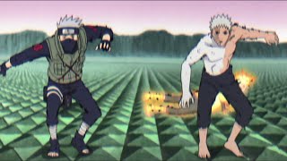 Obito and Kakashi sacrifice themselves to save Sasuke and Naruo fight with Kaguya English Dub [upl. by Elsworth299]