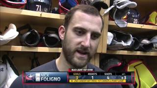 Nick Foligno Post Game Interview 22516 [upl. by Douglas]