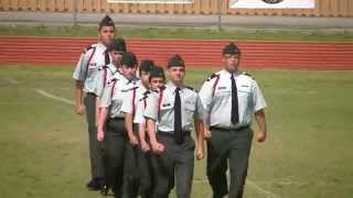 Deltona High School ROTC Drill Team [upl. by Eart]