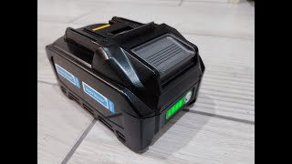 Сборка двухрядного аккумулятора 18v makita на ячейках lishen 21700 [upl. by Light]