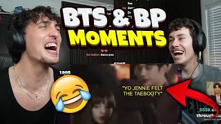 South Africans React To BLACKPINK and BTS Moments  WE NEED A GOOD COMPILATION [upl. by Sylvan676]