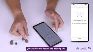 How to connect your danalogic Extend hearing aids to BeMore app on Android devices [upl. by Oicnecserc]