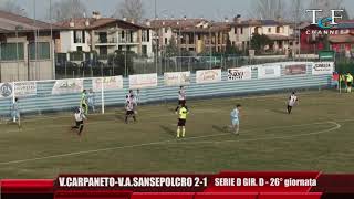 SERIE D GIRONE D CARPANETOSANSEPOLCRO 21 [upl. by Mellen]