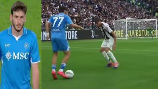 Khvicha Kvaratskhelia VS Juventus 21092024 [upl. by Catie871]