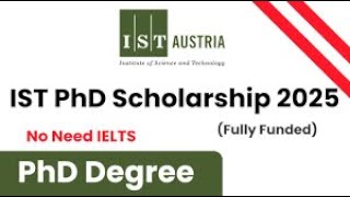 Fully Funded PhD Scholarships in Austria 2025 Study in Europe [upl. by Blanchette]