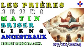 🙏 1 HEURE DE PRIÈRE INTENSE POUR BRISER LES LIENS ANCESTRAUX DANS TA VIE AU NOM DE JÉSUS 🙏 [upl. by True668]