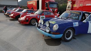 6 Lessinia Rally Historic 2024 parco assistenza 9 novembre [upl. by Eng]