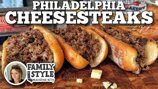 Blackstone Bettys Philadelphia Cheesesteaks  Blackstone Griddles [upl. by Mendel]