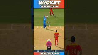 Reverse Swing Wickets  Real Cricket 24 Gameplay  rc24 ipl gaming [upl. by Coughlin]