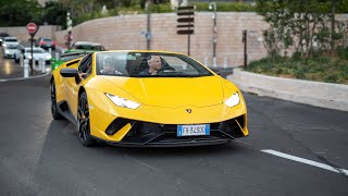 Lamborghini Huracan Performante Spyder  LOUD Accelerations amp Revs [upl. by Ettelocin]