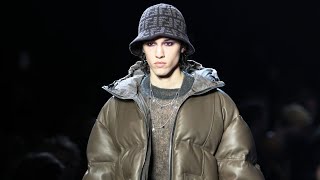 Fendi Menswear FallWinter 202324 Milan [upl. by Randene]