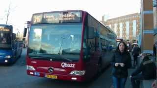 Bussen busstation station Groningen Qbuzz  Arriva Touring [upl. by Westney]