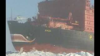 Yamal Russian nuclear powered ice breaker [upl. by Acceb809]