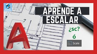 📐Cómo ESCALAR en AutoCAD Por Factor y Referencia  Curso de AutoCAD para principiantes  05 [upl. by Killigrew38]