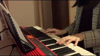 Almond Eyes feat鎮座DOPENESS KIRINJI 弾き語り piano cover [upl. by Neffirg]