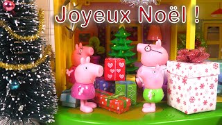 Peppa Pig Noël 2021🎅🏼 dans la Maison de Peppa Pâte à modeler Play Doh [upl. by Thessa]