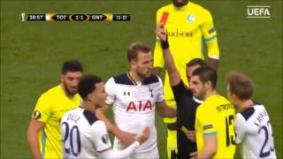 Tottenham Hotspur vs KAA Gent Europa League All Goals amp Highlights 23022017 [upl. by Anayeek]