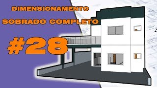 CALCULO SOBRADO COMPLETO  AULA 28 SAPATA P5 [upl. by Yznil745]