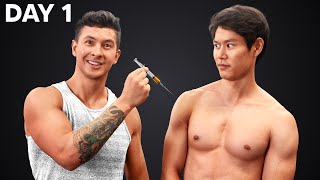 Steroids vs Natural 100 Day Transformation [upl. by Liagibba]