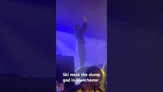 Faucet failure live in Manchester ski mask the slump god world tour 2024 [upl. by Llerud422]