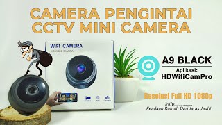 Cara Setting CCTV HDWifiCamPRO A9 Wifi Camera [upl. by Elery]